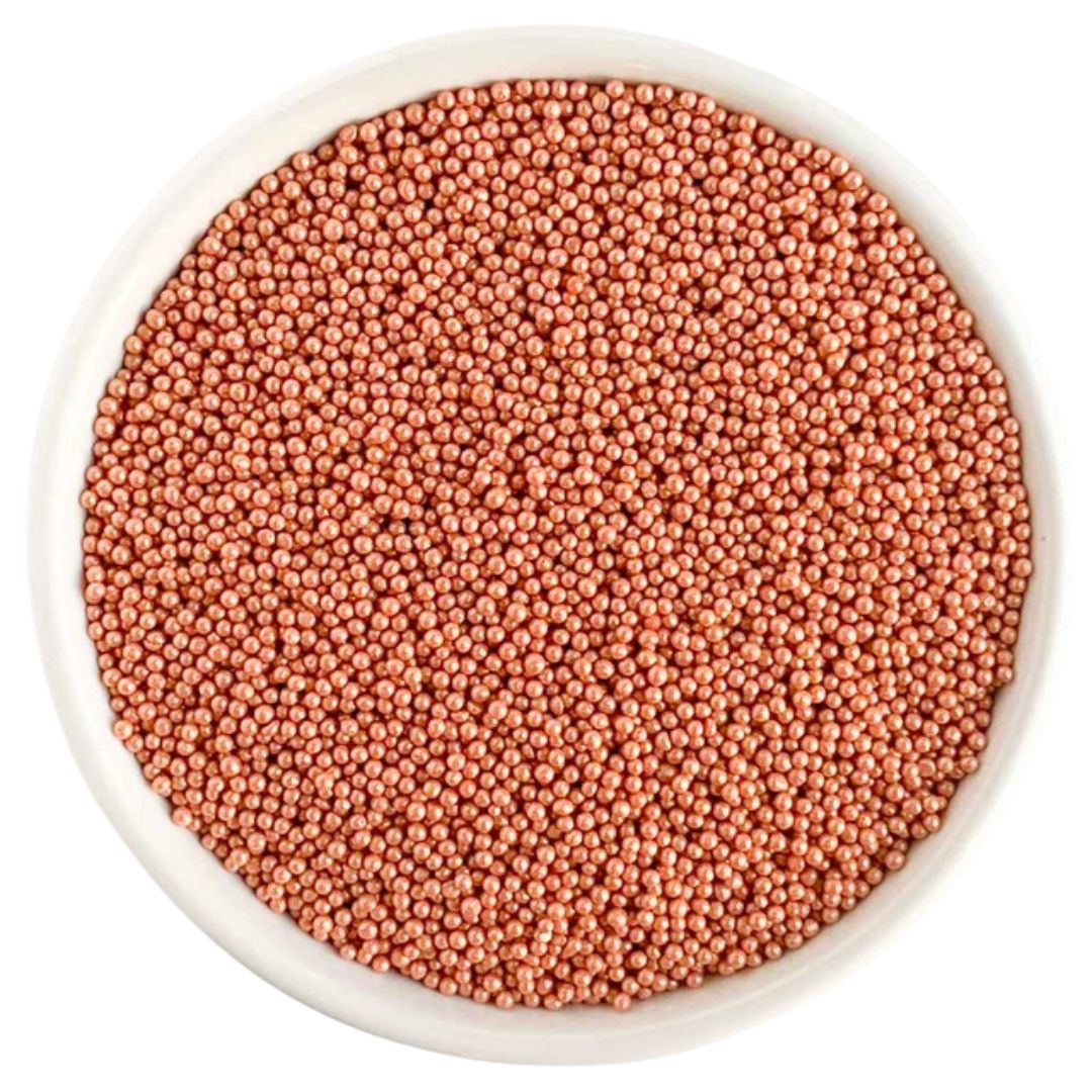 2mm Rose Gold Dragees