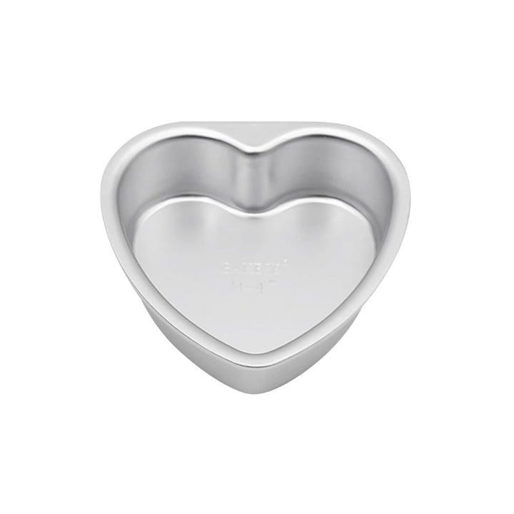 4” Heart Shaped Aluminum Cake Pan