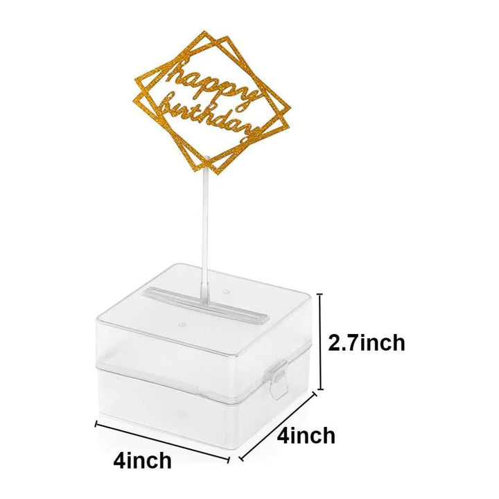 Plastic Cake Money Box