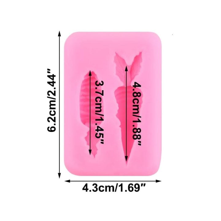Carrot Silicone Fondant Mold