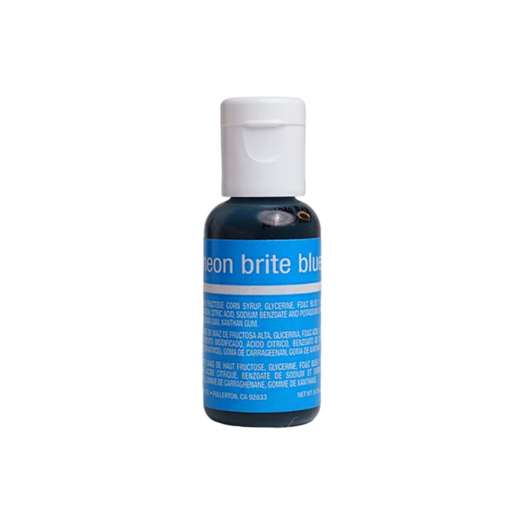 Chefmaster Neon-Brite Blue Liqua-Gel Food Colour