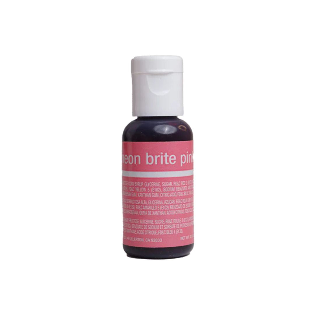 Chefmaster Neon-Brite Pink Liqua-Gel Food Colour
