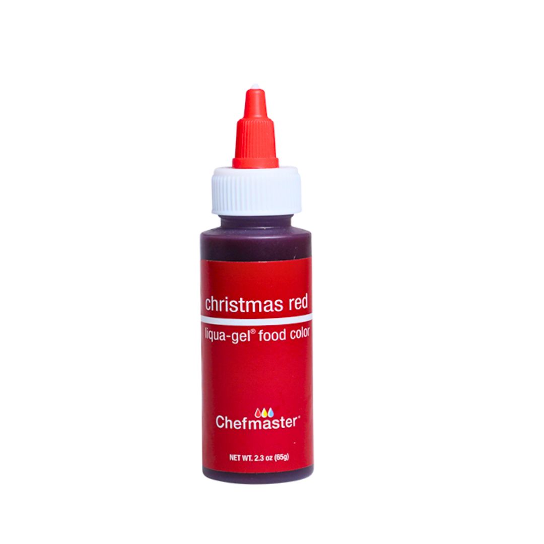 Christmas Red Chefmaster Liqua-Gel Food Colour 2.3oz