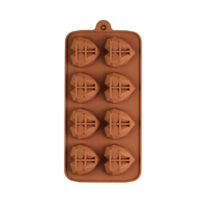 Gem Heart Silicone Mold - 8 Cavity