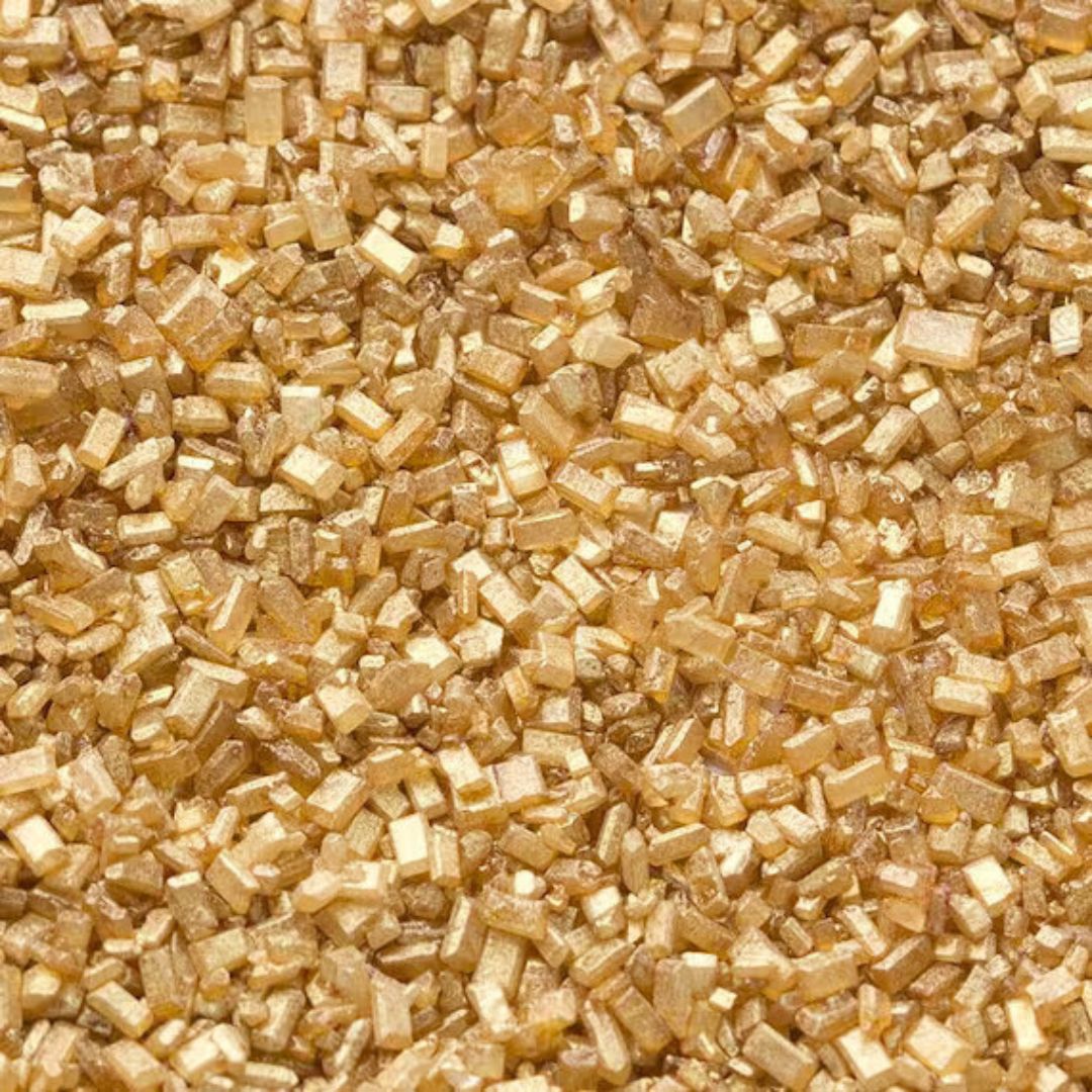 Gold Pearlized Sanding Sugar