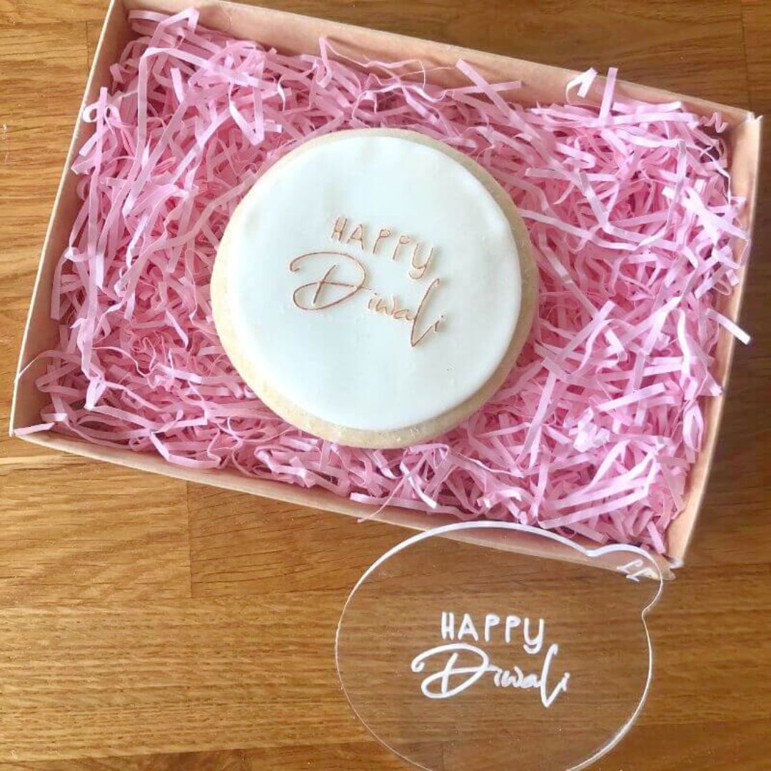 Happy Diwali Cookie Embosser - LissieLou