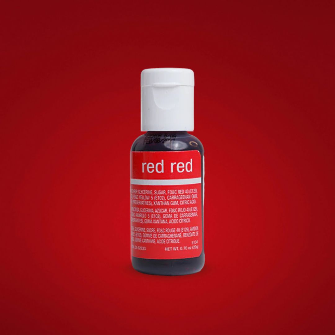 Red Red Chefmaster Liqua-Gel Food Colour