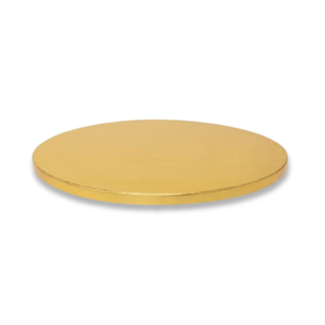 10" Gold Cake Drum