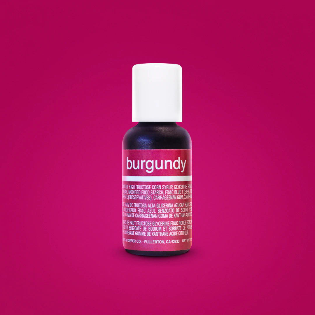Burgundy Chefmaster Liqua-Gel
