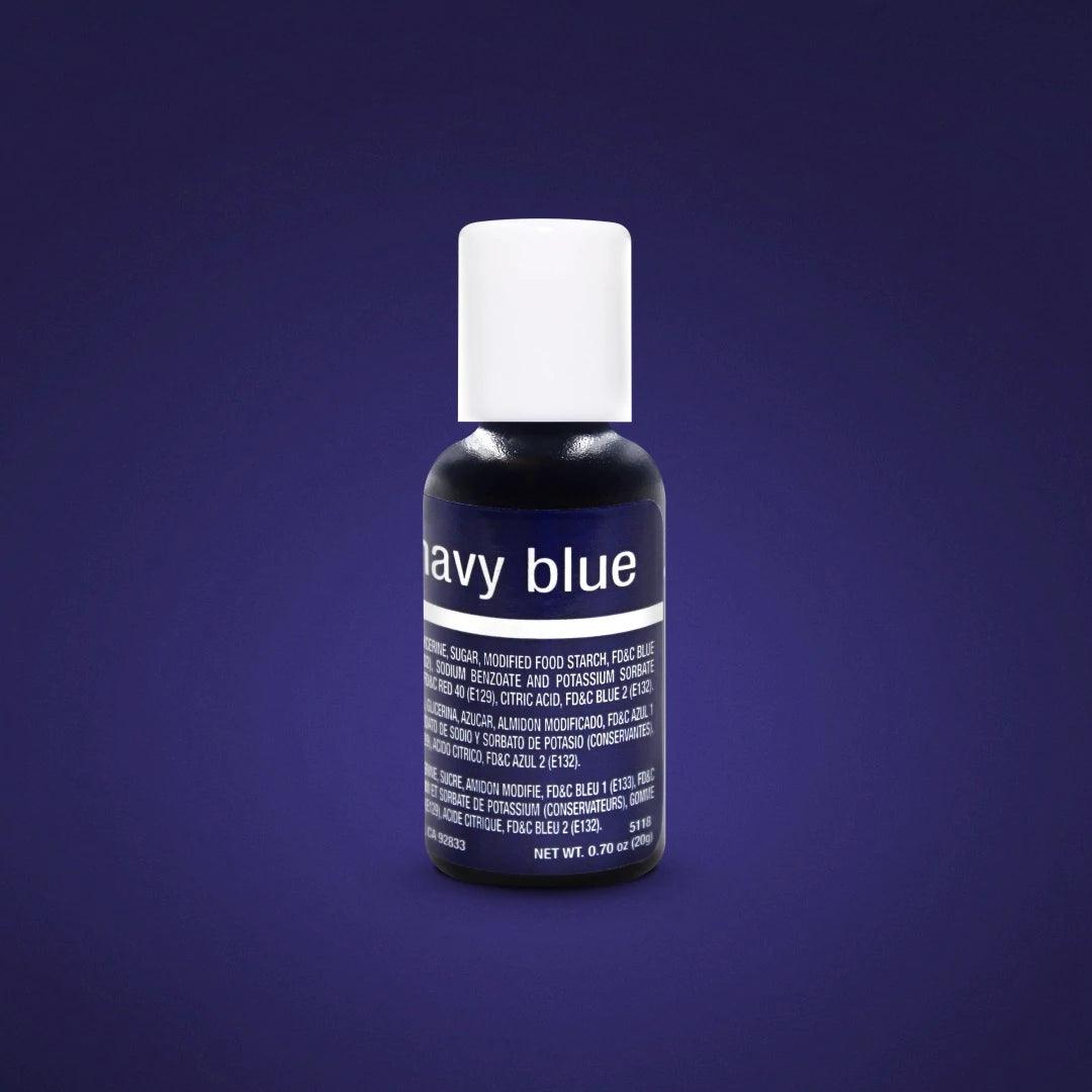 Navy Blue Chefmaster Liqua-Gel Food Colour