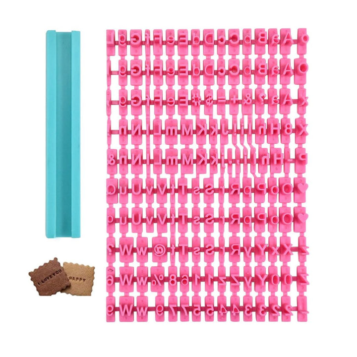 Alphabet Cookie & Fondant Stamp Set