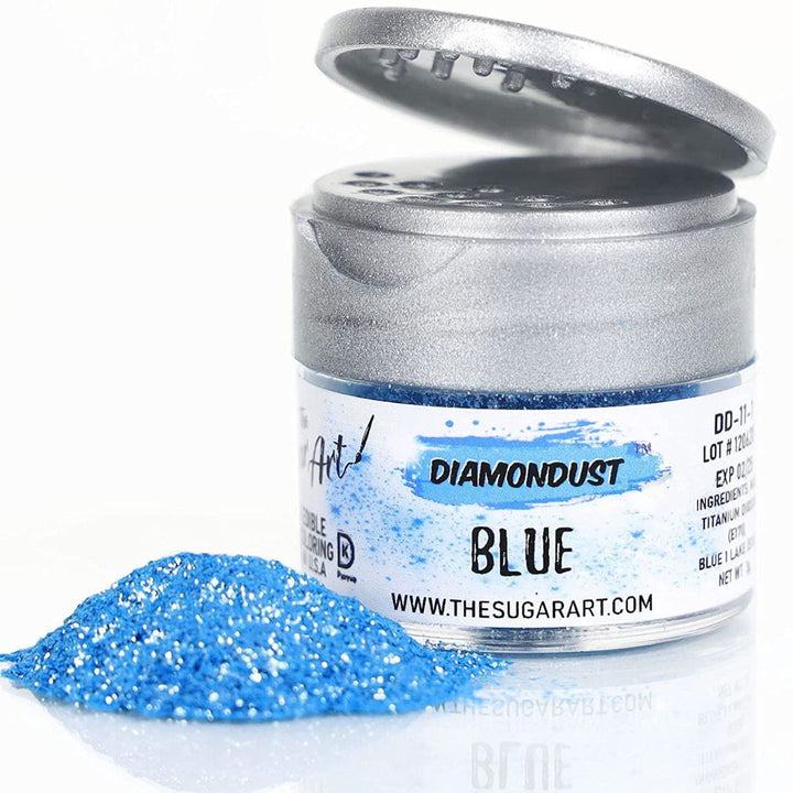 Elevates Blue Edible Glitter