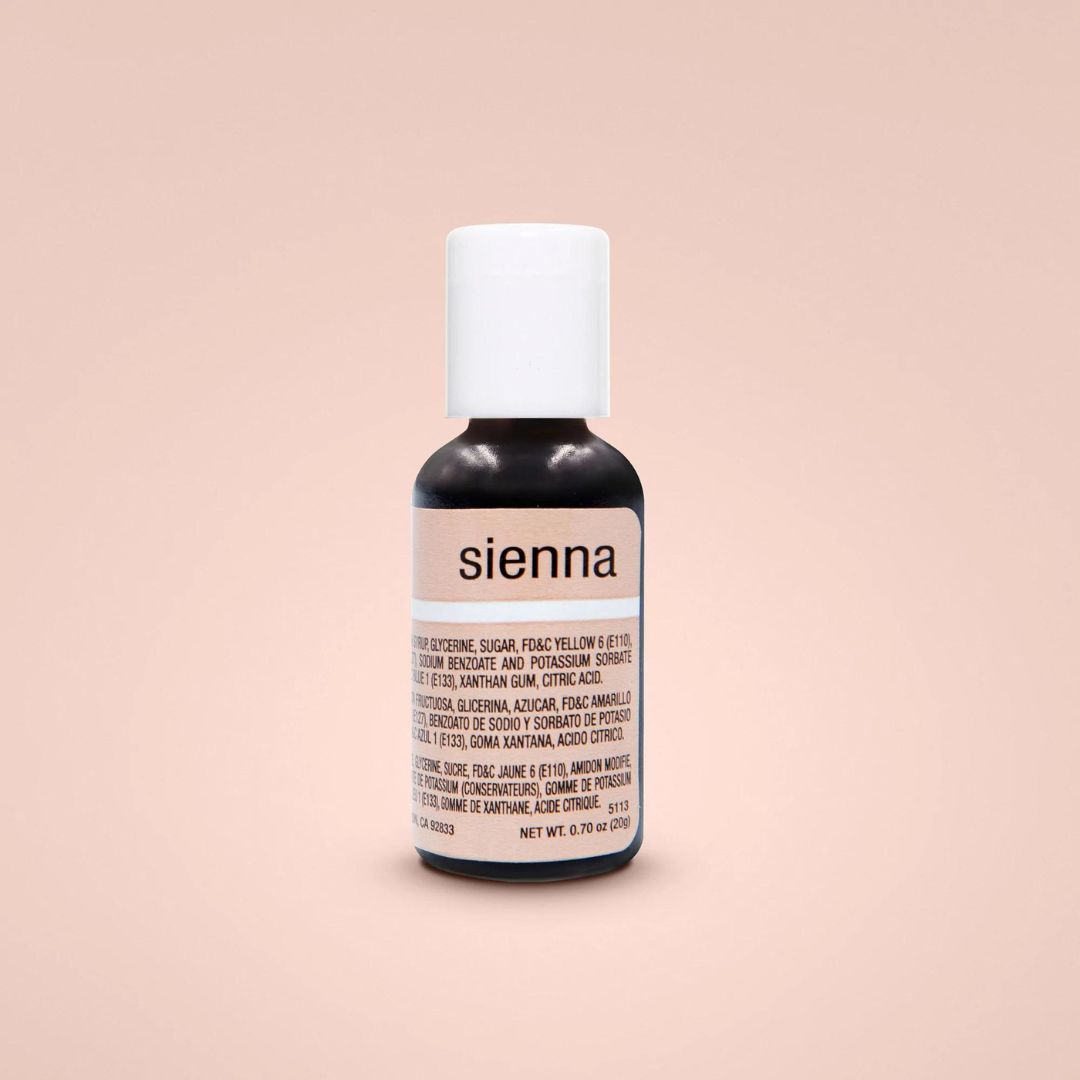 Sienna Chefmaster Liqua-Gel Food Colour