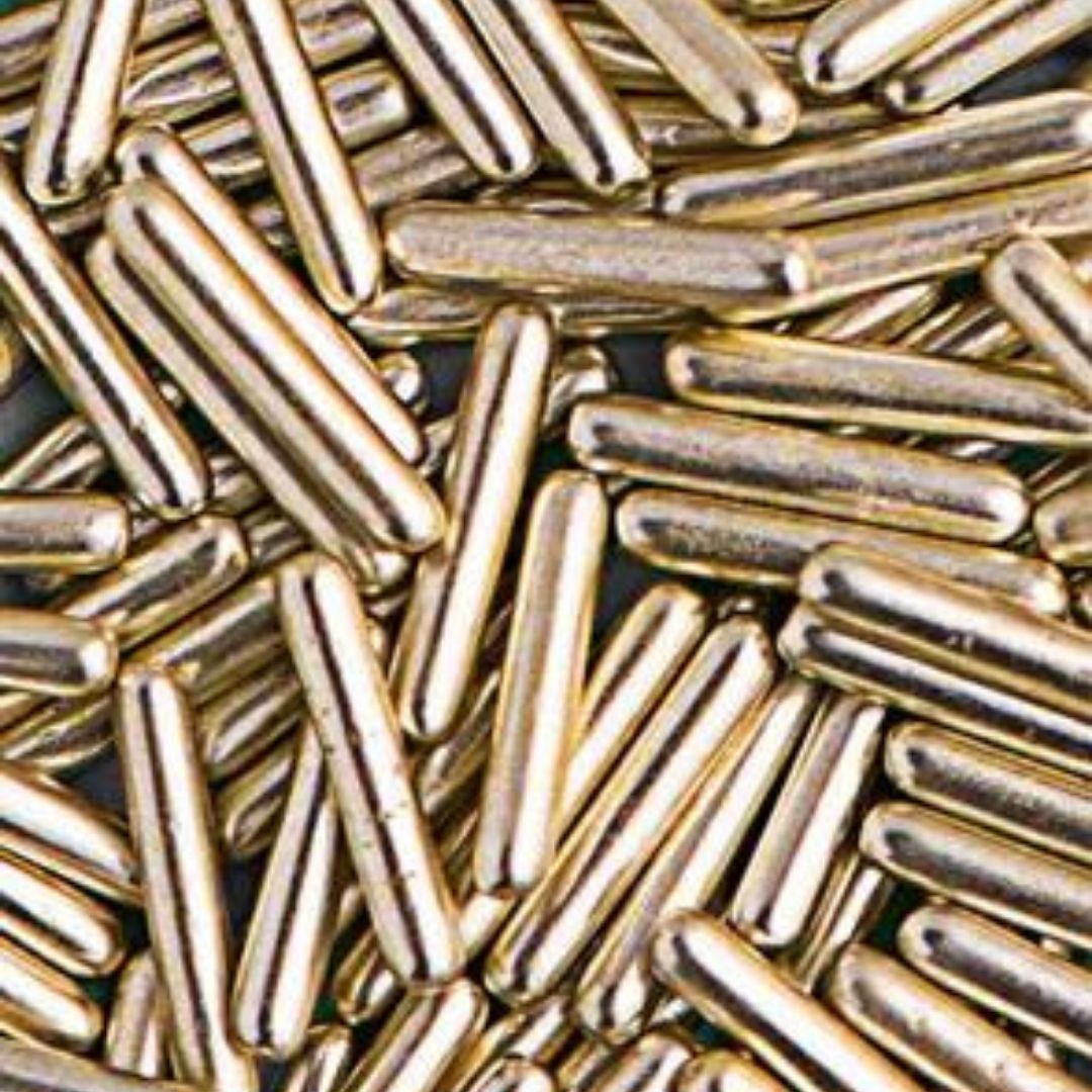 Gold Metallic Rods