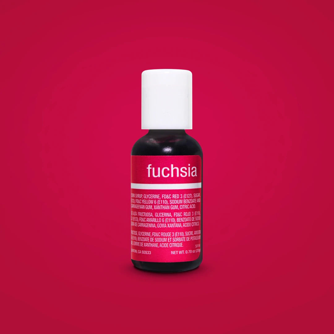 Fuchsia Chefmaster Liqua-Gel Food Colour