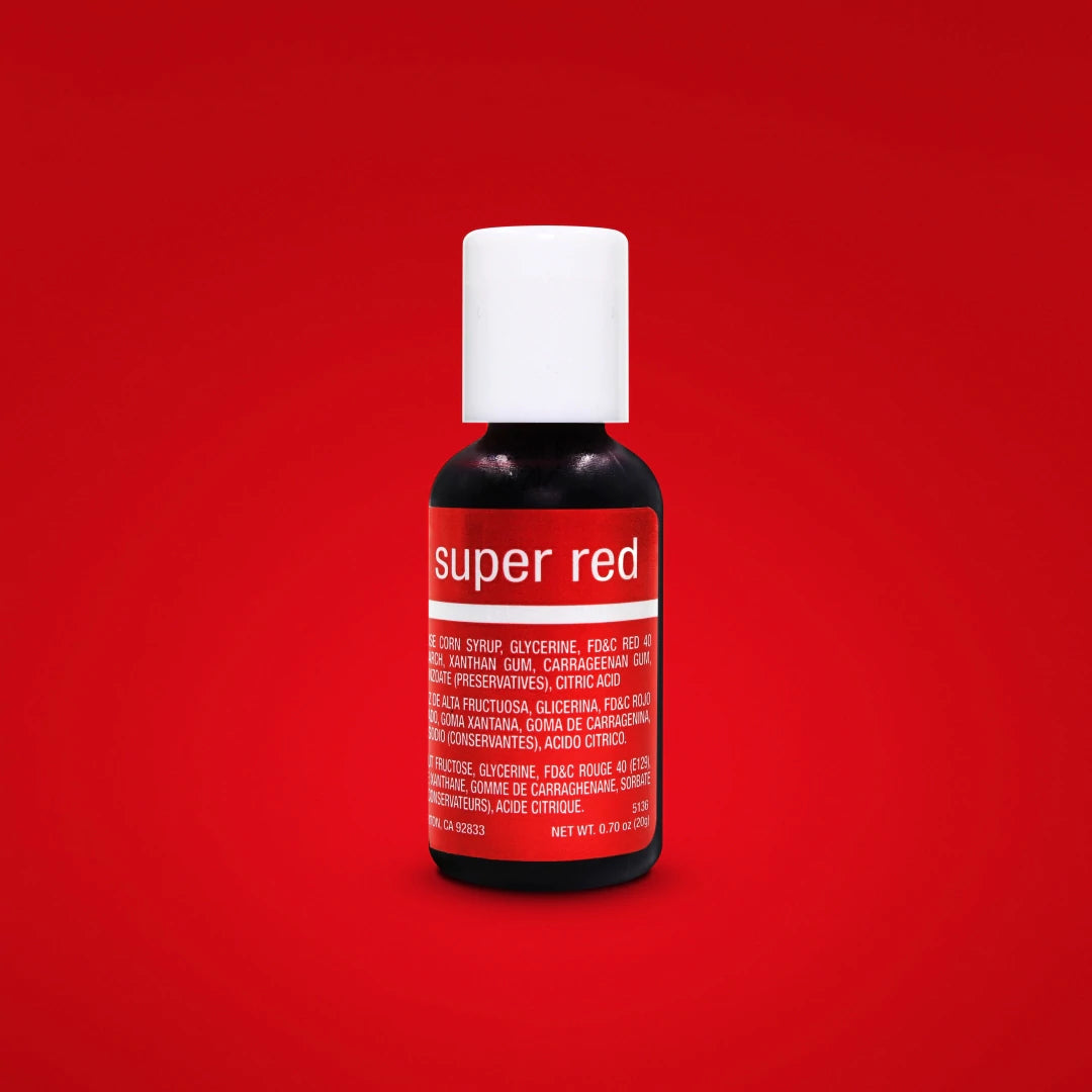 Super Red Chefmaster Liqua-Gel Food Colour