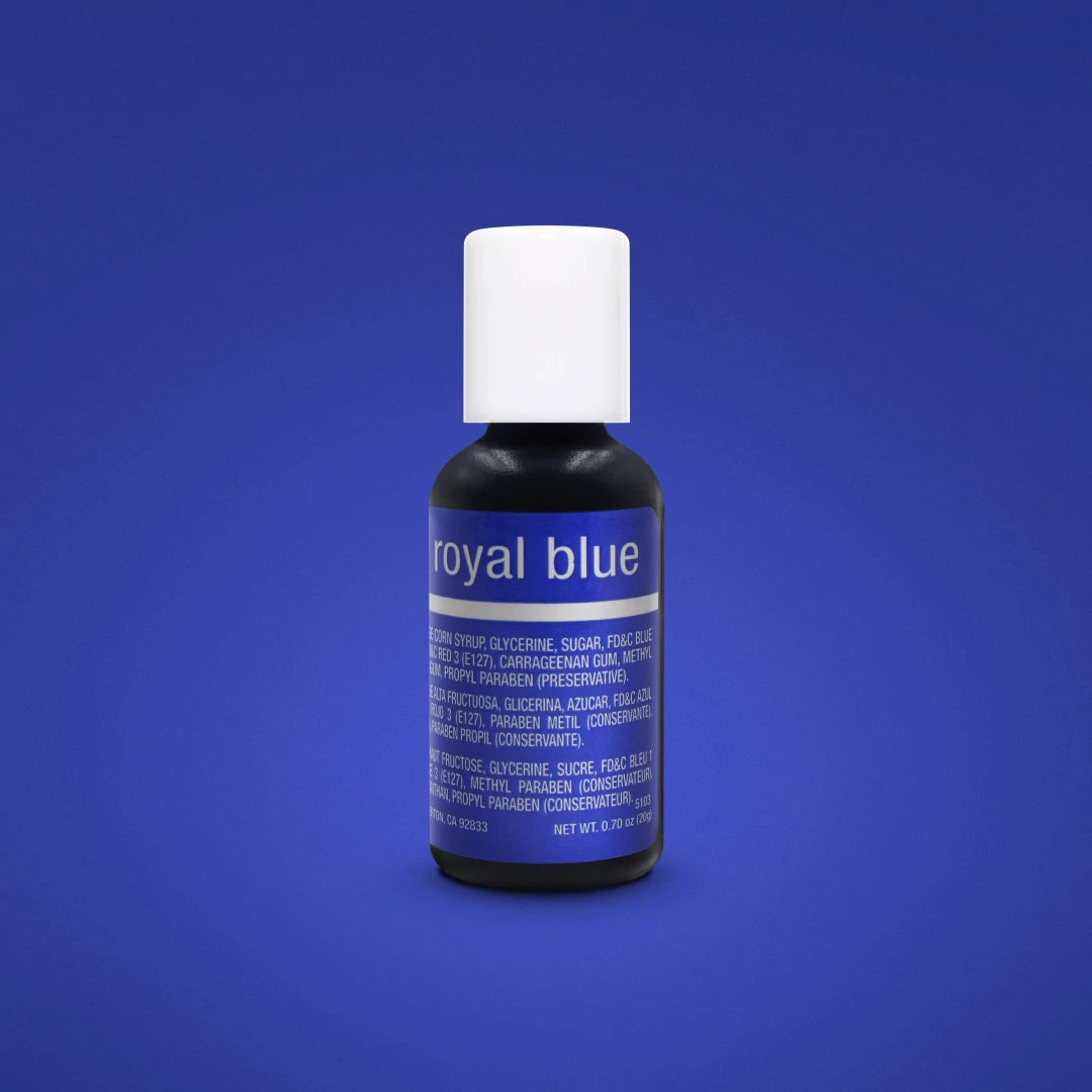 Royal Blue Chefmaster Liqua-Gel Food Colour