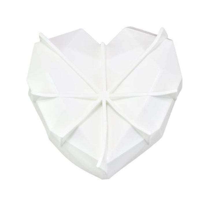 Diamond Smash Heart Silicone Mold