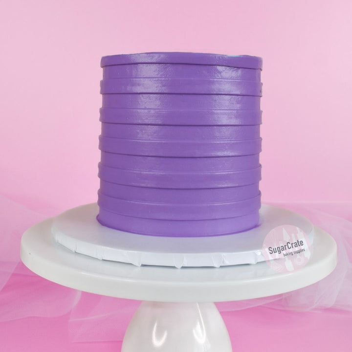 Medium Stripe Stainless Steel Cake Scraper/Decorating Comb