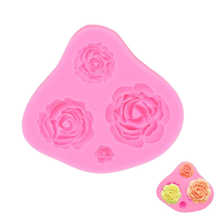 Rose Flower Silicone Fondant Mold