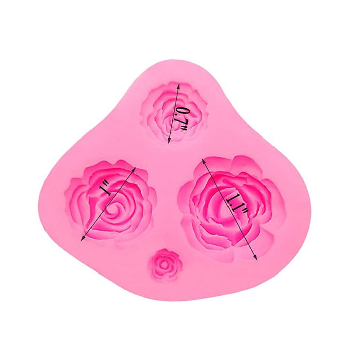 Rose Flower Silicone Fondant Mold