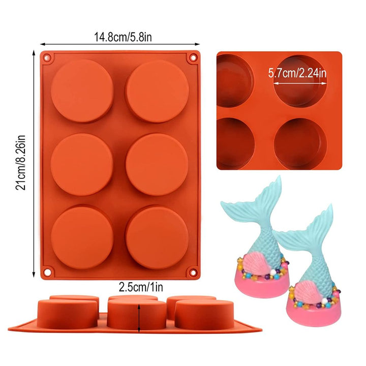 Round Silicone Cookie Mold