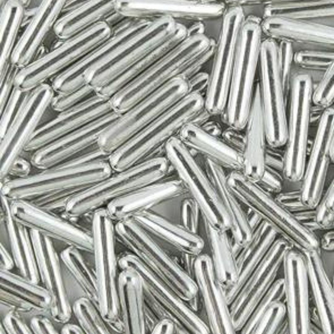 Silver Metallic Rods