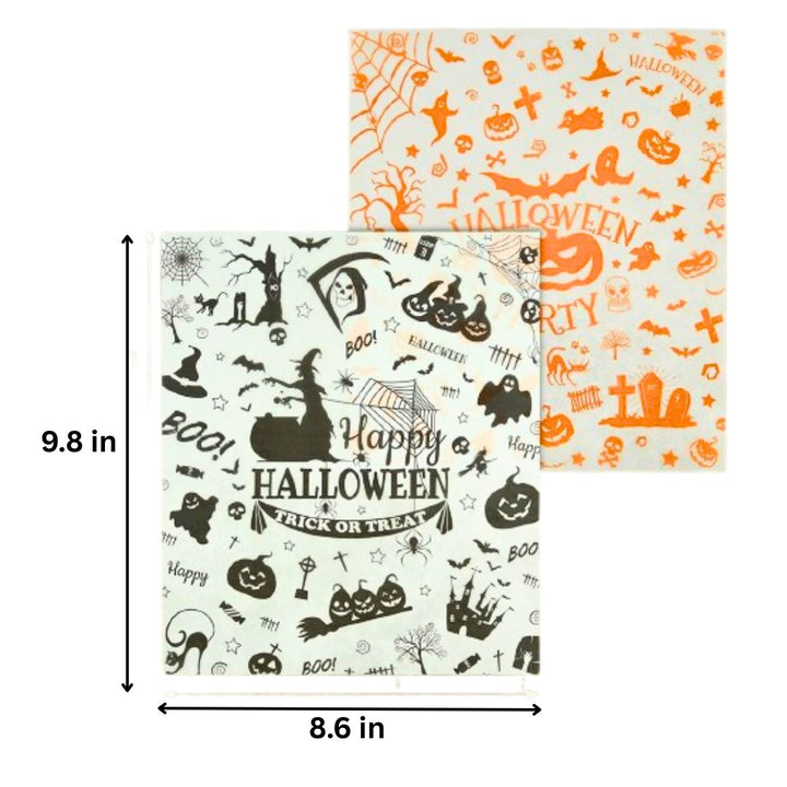 Halloween Wax Paper - 10 Sheets