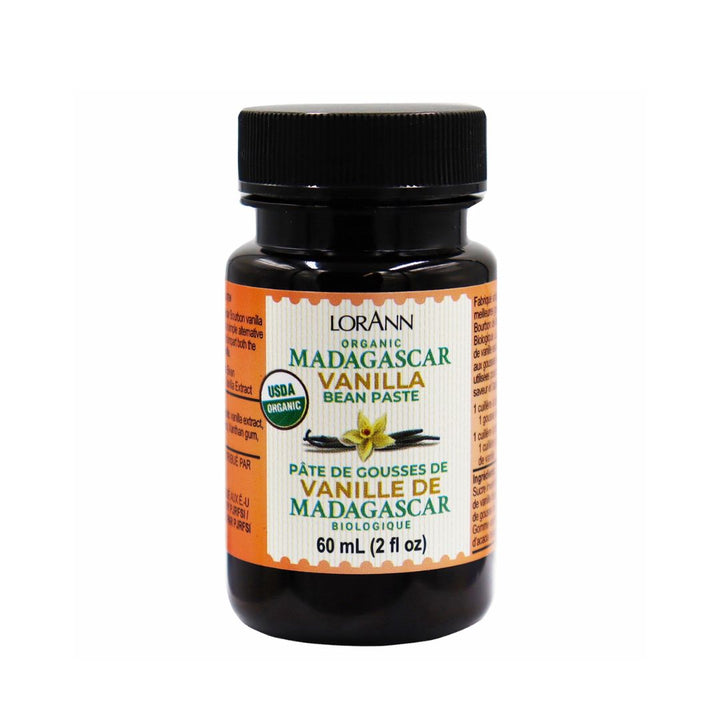 Lorann Organic Madagascar Vanilla Bean Paste - 2 oz.