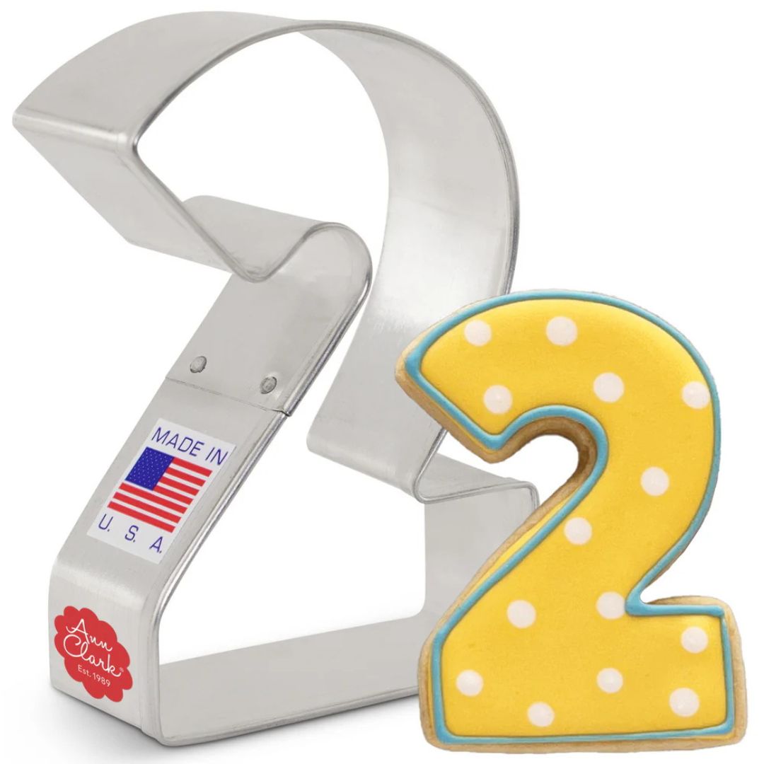 Number 2 Cookie Cutter