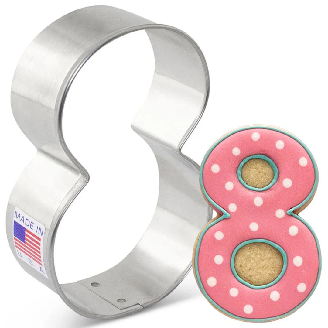 Number 8 Cookie Cutter