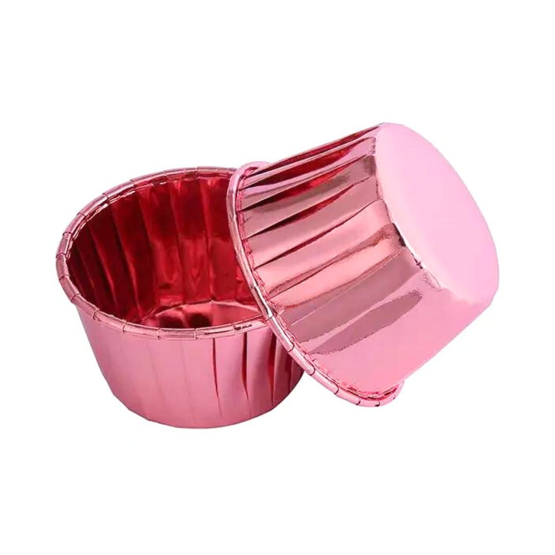 Rose Gold Baking Cups