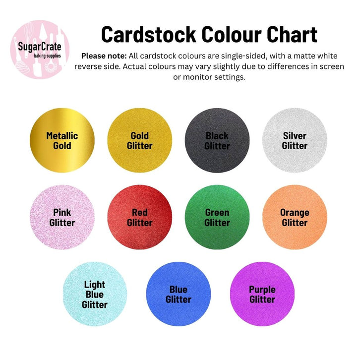 6 Piece Happy Birthday Cupcake Topper Set