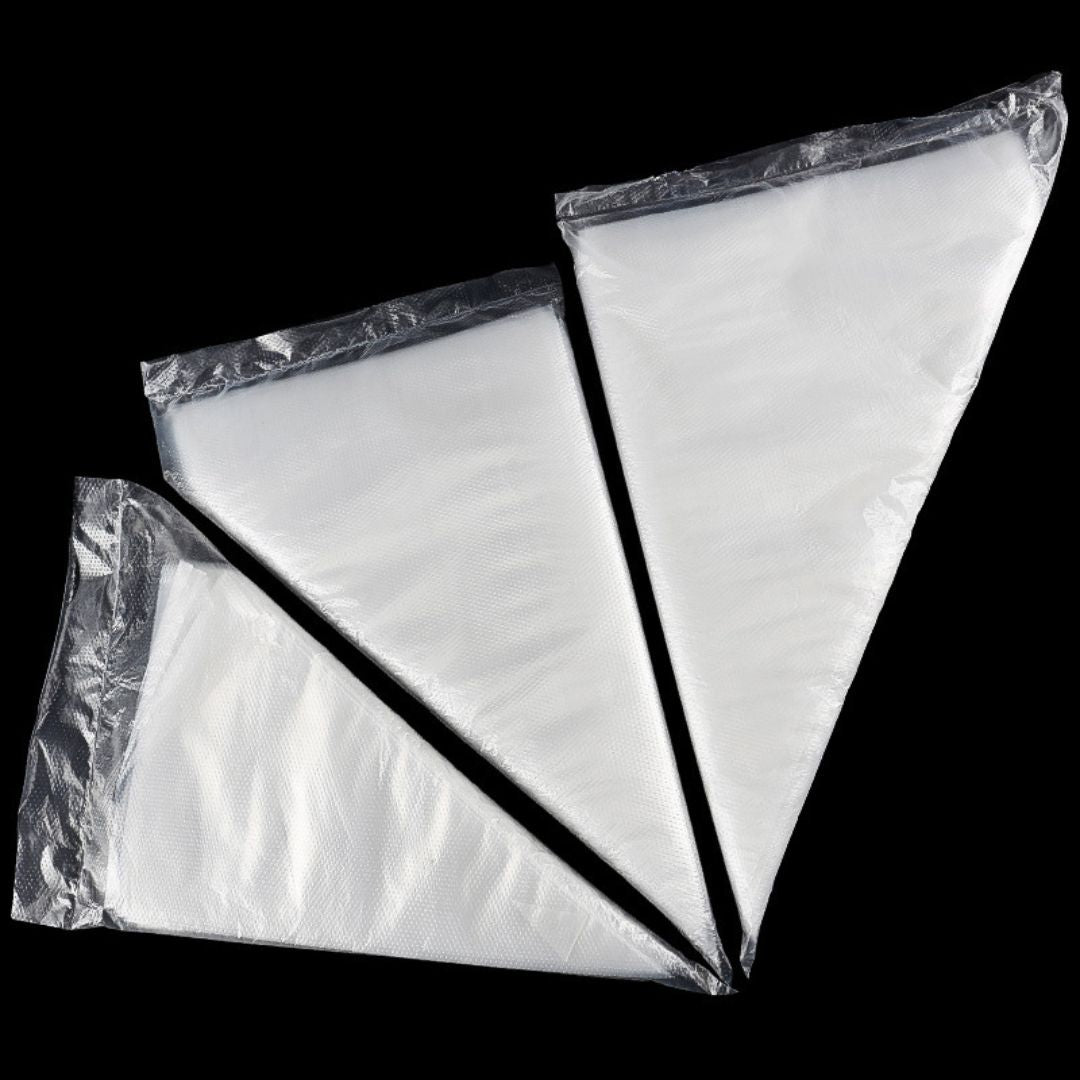 Large Disposable Piping Bags - 100 Pack