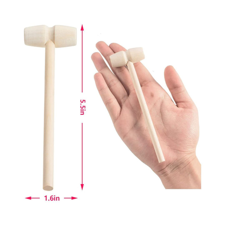 Mini Wooden Smash Hammer